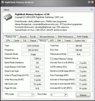 RightMark memory analyzer 3.8